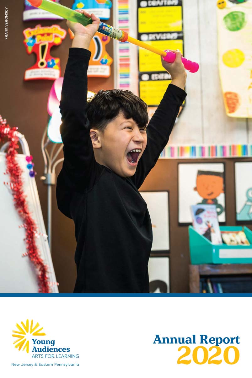 Image of Young Audiences 2020 Annual Report Cover